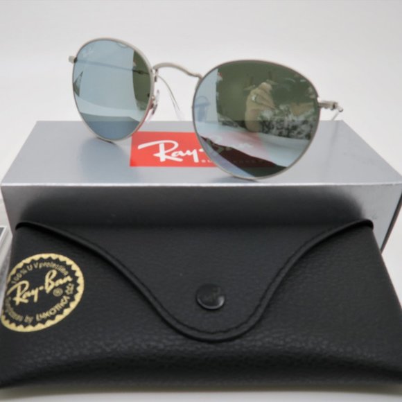 Ray-Ban Accessories - Ray-Ban RB 3447 019/30 50mm ROUND METAL Silver
